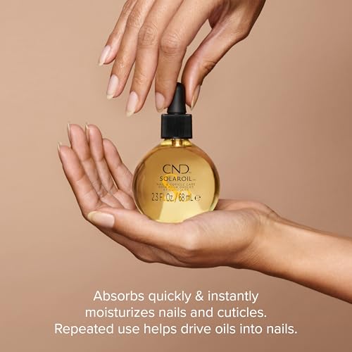 Cuticle Oil with Jojoba, Vitamin E & Rice Bran | 2.3 Fl Oz | Moisturizing Nail Treatment