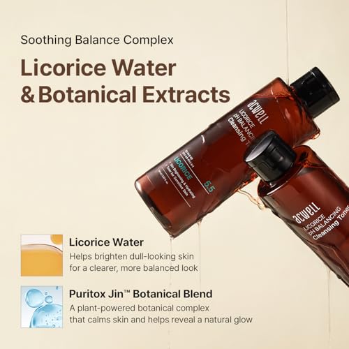 ACWELL Licorice pH 5.5 Balancing Cleansing Toner - 10.14 Fl Oz