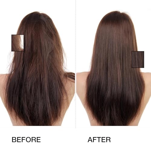 GK HAIR Global Keratin Moisturizing Shampoo and Conditioner Set 100ml I Organic Argan Oil Hair Serum 10ml For Frizz Control Dry Damage Hair Repair