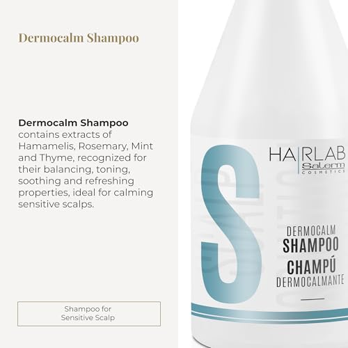 Gentle Sensitive Scalp Shampoo with Witch Hazel and Mint - Paraben-Free, 300ml