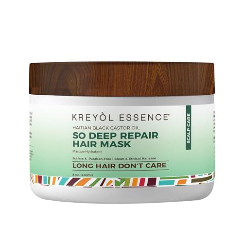 Kreyol Essence Deep Hair Conditioner Mask for Dry & Damaged Curls 8oz