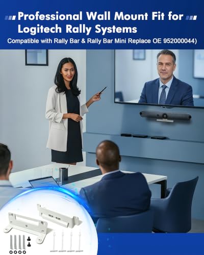 WADYDZMFCF Wall Mount for Logitech Rally Bar & Mini - VESA Compatible