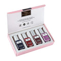 Natural Vegan Non-Toxic Nail Polish Set - Long Lasting & Eco-Friendly