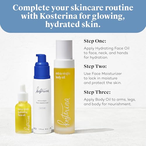 Hydrating Face Moisturizer with Olive Oil & Squalane - Natural, 1.7 oz