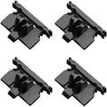 4 pcs DIY Hair Clippers Accessories Cam follower Replacement Swing Head Guide Block Plastic Tongue fit Wahl Magic Clip 8148/8504/8591/1919 Repair Part (4 Black)