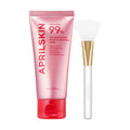 APRILSKIN TXA Wrapping Mask with Jelly Brush: TXA Niacinamide 99 Overnight Wrapping Mask and Jelly Brush
