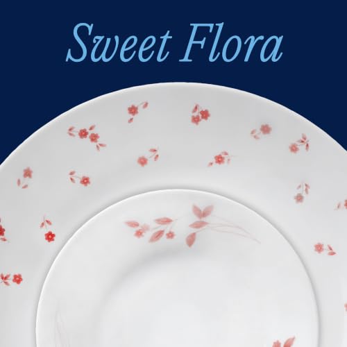 Corelle 18-Piece Dinnerware Set for 6 - Chip-Resistant, Lightweight Glass
