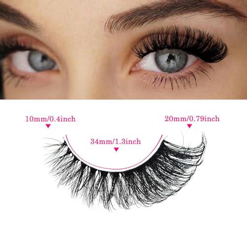 JIMIRE Wispy Lash Clusters Fairy Eyelash Clusters with Spikes 8-20MM LC Curl Cat Eye Cluster Eyelash Extensions with Bottom Lashes Clusters DIY Fox Eye Individual Lashes at Home 116Pcs Pack