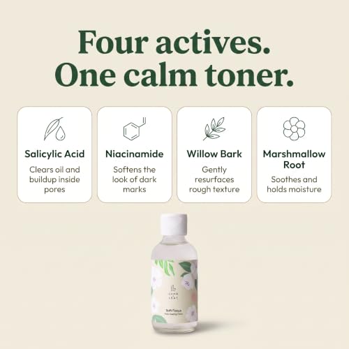 Salicylic Acid Face Toner for Acne & Dark Spots - 4 oz, Luma & Leaf