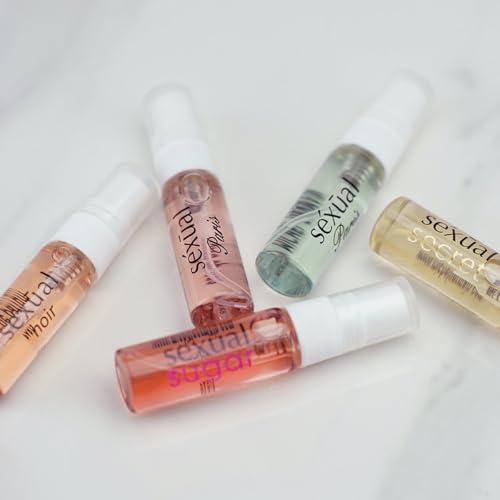 Women's Perfume Sample Set - Floral & Gourmand Fragrances, 5 Vials