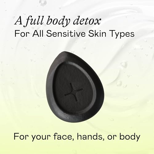 Charcoal Face & Body Detox Bar Soap - Deep Cleansing, Gentle & Refreshing - 3.5 Oz - Variation of THIS Listing