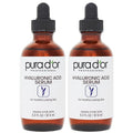 Hyaluronic Acid Facial Serum for Deep Hydration 3.3oz Pack of 2 – Skin Plumping & Anti-Aging