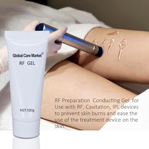 RF Conductive Gel 4 Pack - Hydrating Cooling Primer for Microcurrent and IPL Devices - 3.5 Ounce Pack of 4