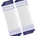 Satin Smooth Muslin Wax Strips for Face & Body Hair Removal - 100 Count Pack of 2