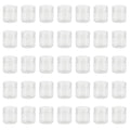 70 Pack 2oz Clear Plastic Bead & Sample Storage Containers with Lids