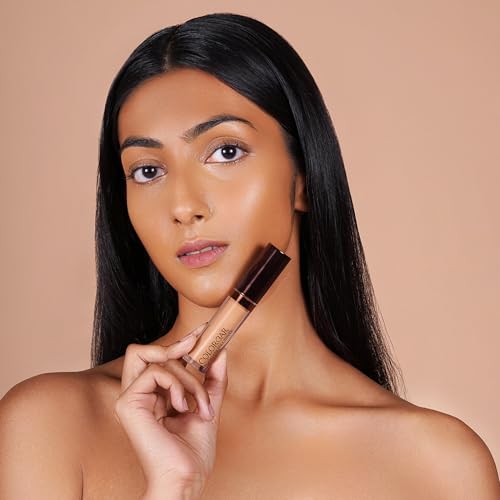 Colorbar Flawless Full Cover Concealer - Face Makeup Concealer with Liquid-to-Powder Formula - Hides Scars and Discoloration - 001 Velvet - 0.2 oz
