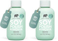 ella+mila Unscented Soy Nail Polish Remover Pack of 2 - Non-Acetone, Vegan, Gentle, 4 fl oz