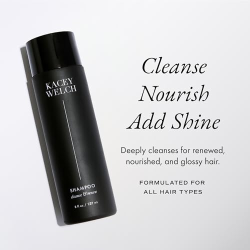 Kacey Welch Deep Cleansing Shampoo with Baobab - Sulfate-Free, Color Safe, Anti-Frizz, 8 oz - Variation: Shampoo