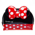 The Cr?me Shop Makeup Bag for Women Travel Toiletry Pouch Cosmetic Accessories Dome Case with Mouse Ears and Zippered Closure