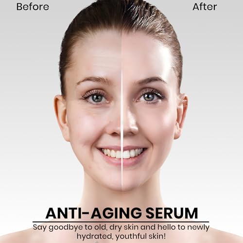 Collagen + Retinol Serum for face with Hyaluronic Acid 1 fl oz | Anti Aging, Reduce Fine Line & Wrinkles | Paraben Free and Cruelty-Free | Retinol Serum to Increase Skin Cells