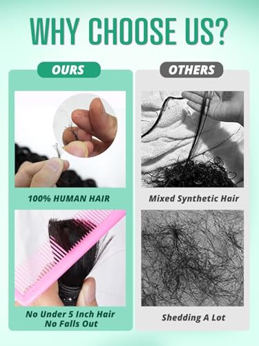 Deep Wave Human Braiding Hair - 160g 14 Inch Bulk Virgin Brazilian Curl Extensions - Variation P4/30