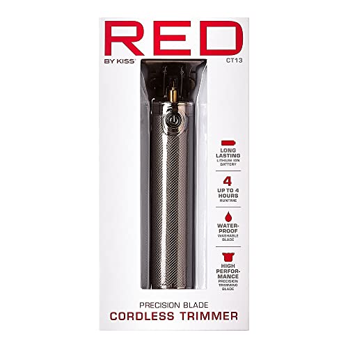 Cordless Hair Trimmer for Men - Precision Blade Grooming Kit with Gray Variation