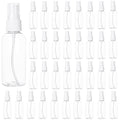 APACALI 50 Pack 2 Oz Clear Fine Mist Spray Bottles - Leak-Proof Travel Reusable