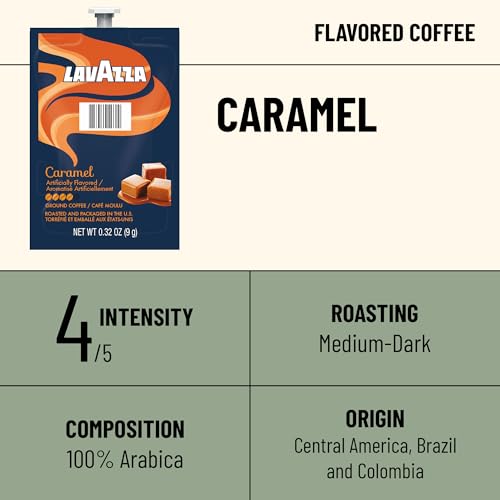 Lavazza Caramel Coffee Freshpacks for Flavia Brewers (Case of 76)