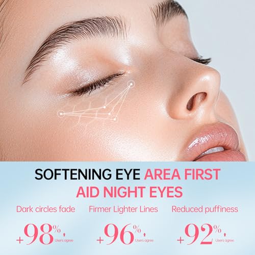 Instant Reduction of Eye Bags-Retinol Eye Cream Dark circles,Relieves Dark Circles And Puffiness, Youth Eye Cream: Smooth Wrinkles,Hydrating, Tightens The Delicate Skin Under The Eyes 0.7 OZ -AU
