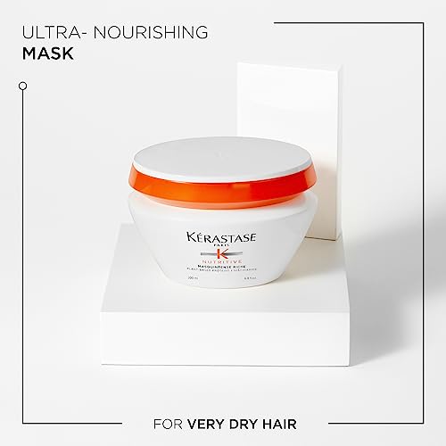 Kérastase Nutritive Nourishing Hair Mask - For Dry, Medium to Thick Hair - 6.8 Fl Oz - Pack of 1