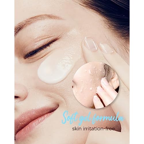 THESAEM Facial Soft Peeling Gel - Natural AHA+BHA Korean Enzyme Exfoliating Scrub for Dead Skin Cells, Face Exfoliator, Skin Turnover, Cell Renew Bio Micro Peel Soft Gel, 5.41 fl.oz.