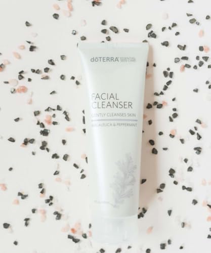 DoTERRA Facial Cleanser – 4 oz with Melaleuca & Peppermint Essential Oils