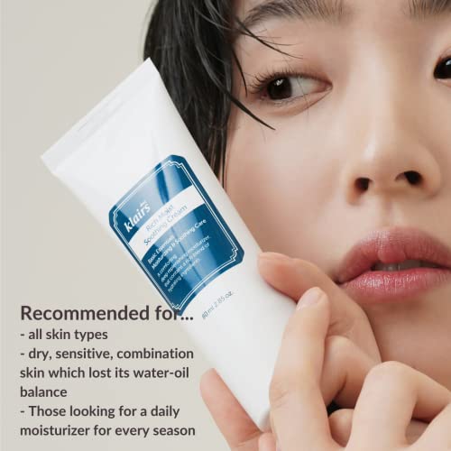 DearKlairs Unscented Toner + Soothing Cream Set, Trouble Soothing, K-Beauty Skincare Routine