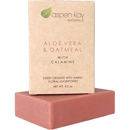 Soap Set - Made with Natural and Organic Ingredients. Gentle Soap. 1 Arnica & Mint - 1 Calamine Soap ? 1 Neem Soap - 4.5oz Bar
