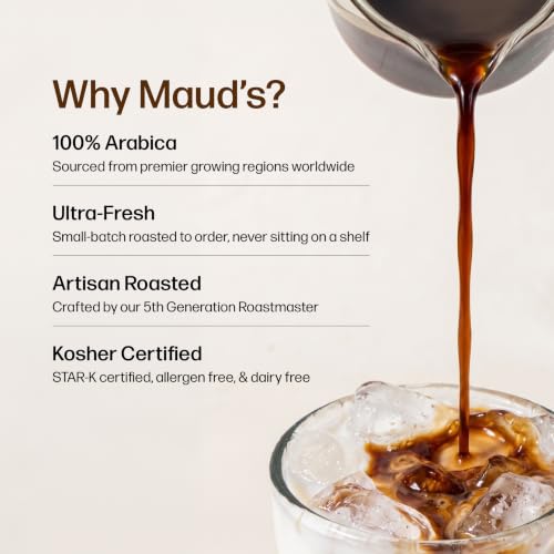 Maud’s Variety Pack Coffee Pods 136ct - 12 Assorted Flavors (Pack of 1)