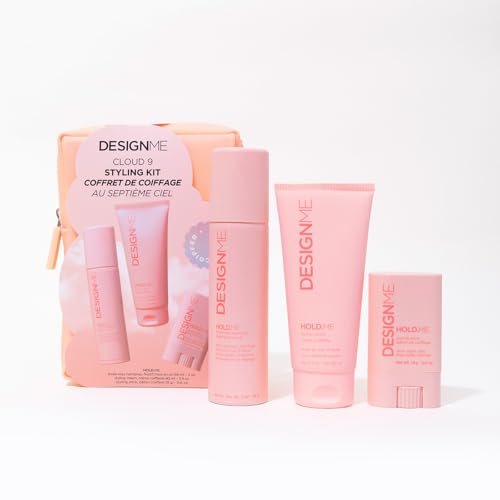Styling Kit with Hair Wax Stick & Setting Spray - Frizz Control & Heat Protection
