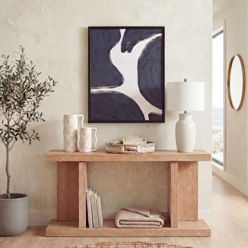 Safavieh Norsi 27.5-Inch Ivory Ceramic Table Lamp with Fabric Shade