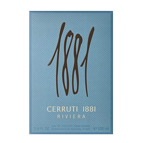 Cerruti 1881 Riviera Edt Spray 3.4oz | Sophisticated Floral Woody Fragrance for Men