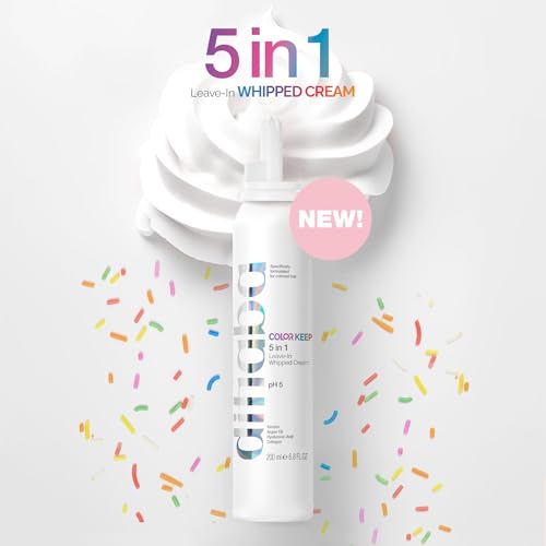 Difiaba 5-in-1 Leave-In Conditioner for Colored Hair - Heat Protect, Shine & Detangle