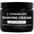 Sensitive Skin Shaving Cream for Men - No Menthol or Camphor, 6 oz - 1-Pack