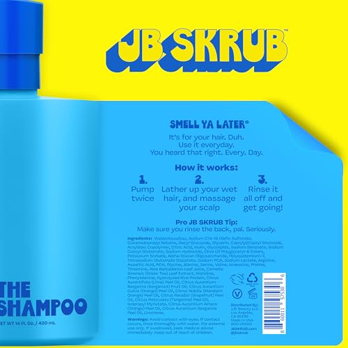 Kids & Teen Moisturizing Shampoo with Citrus Scent - 14 oz
