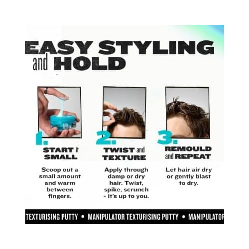 Bed Head by TIGI Manipulator Texturizing Putty 2.01 oz (Pack of 2)