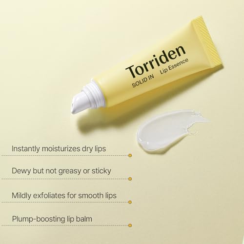 Torriden SOLID-IN Ceramide Skincare Set: Essence, Cream & Lip Essence - Hydrates, Soothes & Nourishes, Vegan, Cruelty-Free