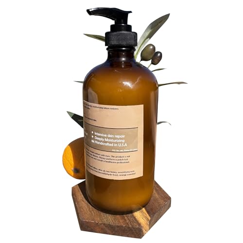 Grass-Fed Tallow & Raw Honey Body Lotion with Olive Oil and Citrus Vanilla Scent