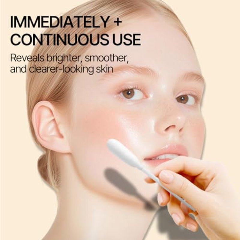 DR.ORACLE 21 Stay A-Thera Peeling Stick for Sensitive Skin - AHA, BHA, Tea Tree Oil, Exfoliating Swabs for Blackheads, Whiteheads, Enlarged Pores, Korean Skincare, Dermatologist Tested, 1Pack of 10ea