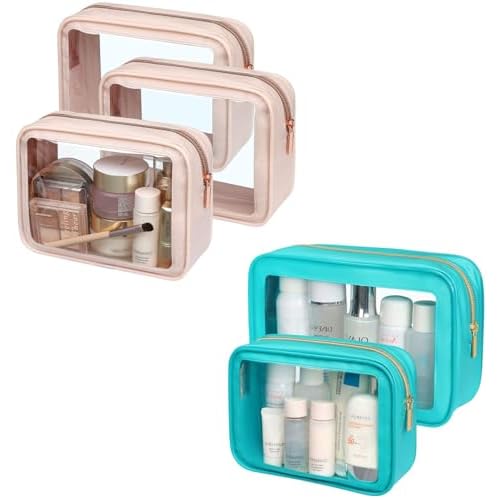 PACKISM TSA Approved Toiletry Bags, 2 Style for Bundle Sale