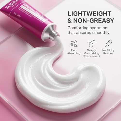 Korean Brightening Face Cream with Arbutin & Tranexamic Acid for Uneven Skin Tone