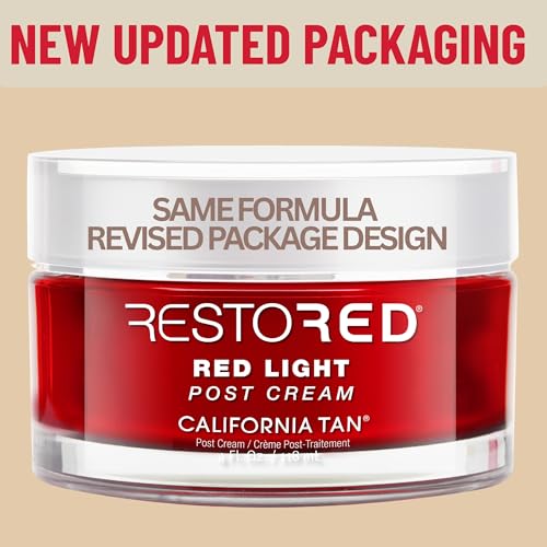 California Tan CT Restored Post Cream Red Light Therapy 4 ounces ? Red Light Bed Aftercare