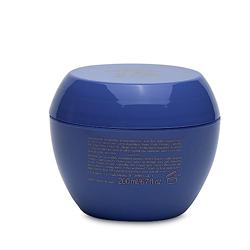 L'Erbolario Perfumed Body Cream 6.7 oz - Moisturizing Nourishing Floral Body Butter with Camellia - Dance of Flowers