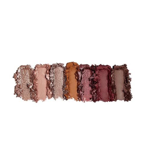 Mini Eyeshadow Palette with 7 Warm Shades - Cor-de-Rosa Collection